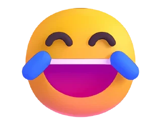Telegram sticker 😂 Fluent Emoji #1 @HiSticker