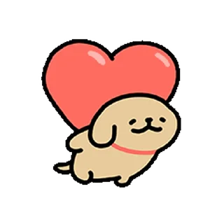 Video sticker 😊 小小金毛篇 (線條小狗  Maltese) @kal_pc