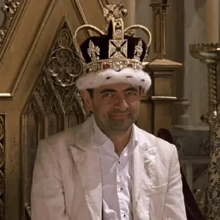 Video sticker 🤴 Johnny English @stickerstgrm