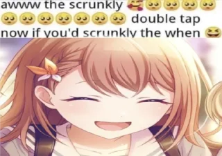 Telegram sticker 🤩 ೀ ᅠ ׅ  pjsk random | @doubleso2 @TgEmodziBot