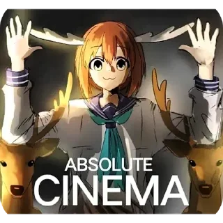 Telegram sticker 🙌 🙌 ABSOLUTE CINEMA 🙌