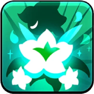 Telegram sticker 🤩 White Lily Cookie • @run_cookie_run