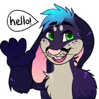 Video sticker 👋 Akiro