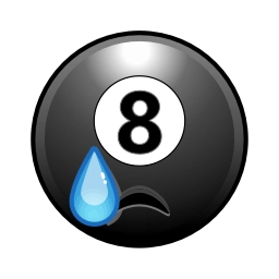 Sticker 😢 8 Ball Emoji @TgEmodziBot
