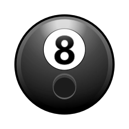 Sticker 😮 8 Ball Emoji @TgEmodziBot