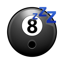 Sticker 😴 8 Ball Emoji @TgEmodziBot