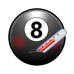 Sticker 🤒 8 Ball Emoji @TgEmodziBot