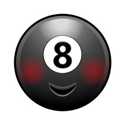 Sticker 😊 8 Ball Emoji @TgEm...