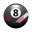 Video sticker 🤒 8 Ball Emoji @TgEm...