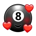 Video sticker 🥰 8 Ball Emoji @TgEm...