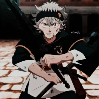 Video sticker 😠 Asta x Liebe @StickersofAnime