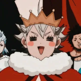 Sticker ☺️ Asta x Liebe @StickersofAnime