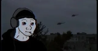 Video sticker 🌟 Wojak Doomer :: @fStikBot