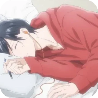 Телеграм стикер ✋ Me? Renoz