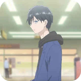 Телеграм стикер 🤲 Me? Renoz