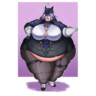 Telegram sticker 🍑 Пухляшки @fataliZZZ