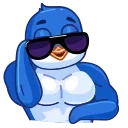 Telegram sticker 😎 Lolo & Pepe