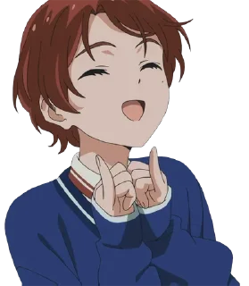 Telegram sticker ✌ WEG @AnimeLibrary_Stickers