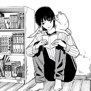 Telegram sticker 📖 Asa_Mitaka/Yoru{SeroChinPiss}