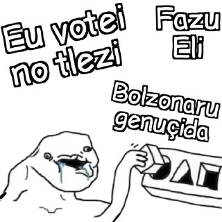 Video sticker 🤪 Politica bostileira 💩