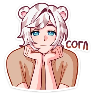 Telegram sticker 😐 Аон @Nyasticks