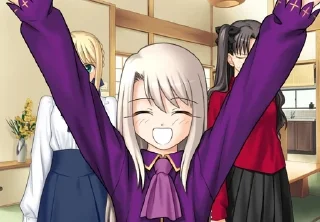 Telegram sticker ⭐️ Fate stay night • @sticbot