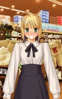 Telegram sticker ⭐️ Fate stay night • @sticbot