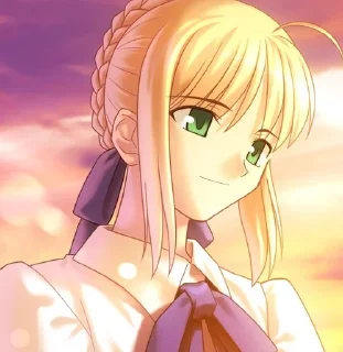 Telegram sticker ⭐️ Fate stay night • @sticbot