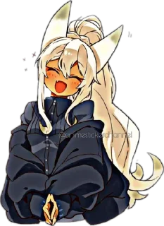 Telegram sticker 😄 ANIME GIRLS @animestickerchannel