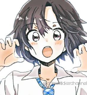 Telegram sticker ☺️ ANIME GIRLS @animestickerchannel