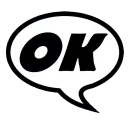 Telegram sticker 🆗 @STIKERFORALL 🇮🇹COMICS