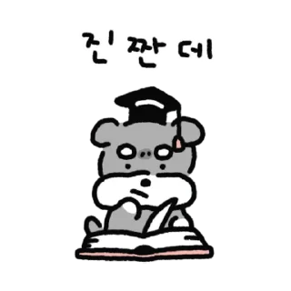 Telegram stiker 💬 화안났슈나우저 By @KakaoEmoticon