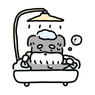 Telegram stiker 💬 화안났슈나우저 By @KakaoEmoticon