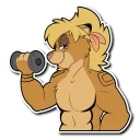 Telegram stiker 💪 Maz