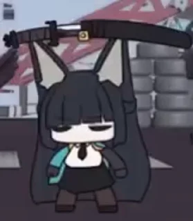 Video sticker 🗡 Miyabi Vergil'evna :: @fStikBot