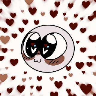 Sticker 💌 уву няш <3 | @milvong :: @fStikBot