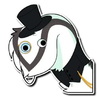 Telegram sticker 🎩 Forrest