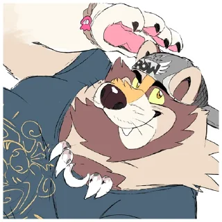 Telegram stiker 😙 SuperTuler (TairuPanda) Pack