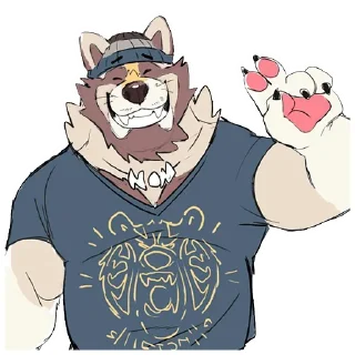 Telegram stiker ✌️ SuperTuler (TairuPanda) Pack