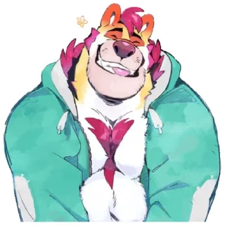 Telegram stiker 😁 SuperTuler (TairuPanda) Pack