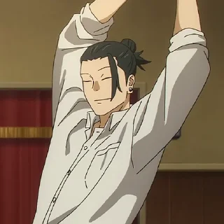 Телеграм стикер 🖤 Geto (@TodorokiShouto)