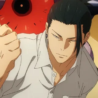Телеграм стикер 🖤 Geto (@TodorokiShouto)