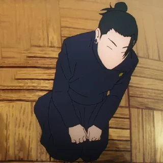 Телеграм стикер 🖤 Geto (@TodorokiShouto)