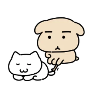 Telegram sticker ⭐ 댕복이는 복댕이야! @moe_sticker_bot