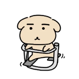 Telegram sticker ⭐ 댕복이는 복댕이야! @moe_sticker_bot