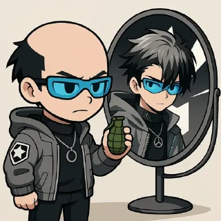 Telegram sticker 😃 D群二创图by@tokoaxxx