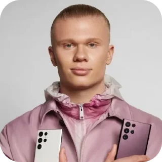 Telegram sticker 🙂 Erling Haaland • @Earth928B