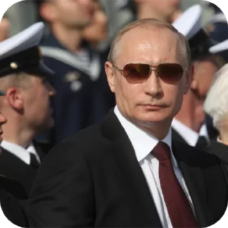 Sticker 👔 Putin's favorites 🦅