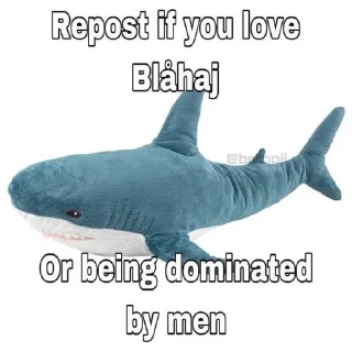 Telegram sticker 🦈 Deep In The Ocean