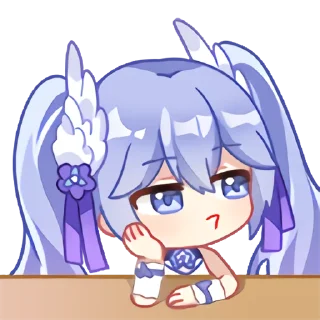 Telegram sticker 😕 asoulxiangwan